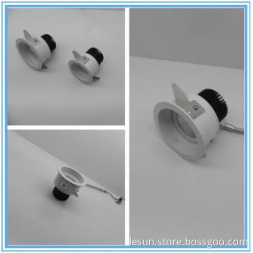 Top quality high bright cob sharp round led downlight 6w LC7715